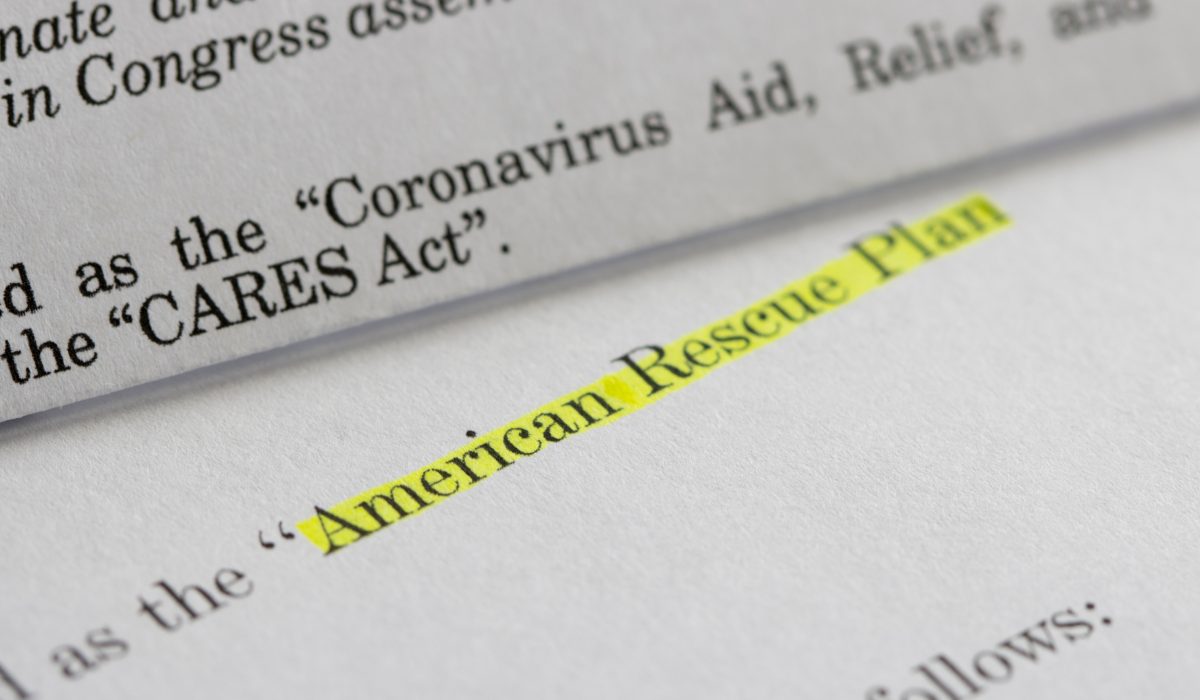 Closeup,Of,The,Documents,Of,Both,The,Cares,Act,(coronavirus